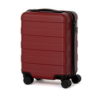 無印良品 MUJI 可自由调节拉杆高度 硬壳拉杆箱(63L) 红色 NONE