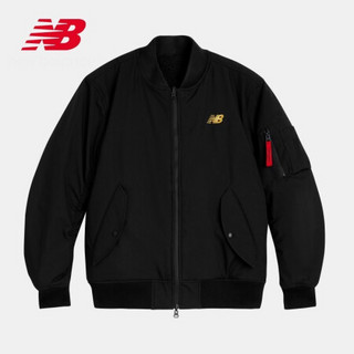 New Balance NB官方2020新年款男款女款NQA1A011两面穿棒球领棉服 BK L