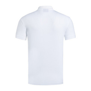 EMPORIO ARMANI阿玛尼奢侈品20春夏男士POLO衫 3H1F61-1JSTZ WHITE-0100 L