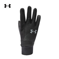 安德玛官方UA Core Liner男童运动手套Under Armour1360448 黑色001 童XL