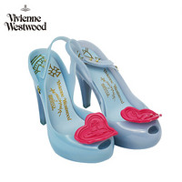 VIVIENNE WESTWOOD(薇薇安威斯特伍德)奢侈品 新品西太后女鞋女装高跟凉鞋 粉蓝色/红色 usa7