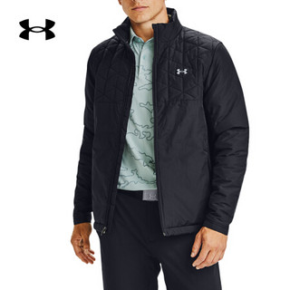 安德玛官方UA ColdGear男子高尔夫运动夹克Under Armour1360496 黑色001 S