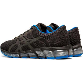 ASICS 亚瑟士 GEL-QUANTUM 360 5 Lite-show 男子跑鞋 1021A172-001 黑蓝 44