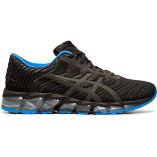 ASICS 亚瑟士 GEL-QUANTUM 360 5 Lite-show 男子跑鞋 1021A172-001 黑蓝 44