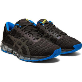 ASICS 亚瑟士 GEL-QUANTUM 360 5 Lite-show 男子跑鞋 1021A172-001 黑蓝 44