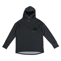 亚瑟士ASICS tiger连帽卫衣  运动休闲男子上衣【AT】 麻黑色 M