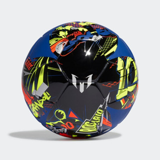 adidas 阿迪达斯 MESSI MINI 足球 FS0295 皇家蓝/黑色/亮黄荧光/红荧光 银色