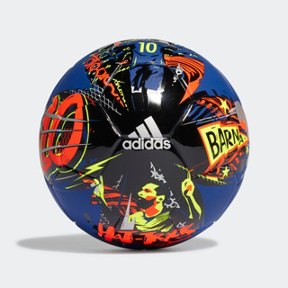 adidas 阿迪达斯 MESSI MINI 足球 FS0295 皇家蓝/黑色/亮黄荧光/红荧光 银色