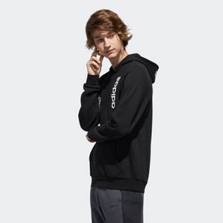 adidas NEO M FAV HOODY 男子运动卫衣 DW8182 黑色 M