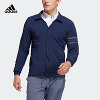 阿迪达斯官网 adidas 男装秋季高尔夫运动夹克外套GM1472 学院藏青蓝 A/S(175/92A)