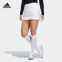 阿迪达斯官网 adidas NEW PADDED  SK 女装高尔夫运动短裙FS6345 白 A/XS(155/80A)