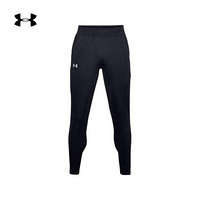 安德玛官方UA Fly Fast HeatGear男子运动长裤Under Armour1356178 黑色001 M