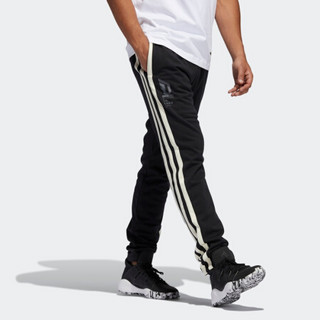 阿迪达斯官网 adidas DAME VIS PANT 男装篮球运动长裤GL7104 黑色 A/S(175/76A)