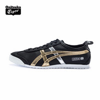 Onitsuka Tiger鬼塚虎运动休闲鞋男女鞋复古 MEXICO 66 D5V2L-9094 黑色/金色 43.5