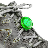 美国NiteIze奈爱 发光鞋带灯 安全信号警示灯 户外夜间照明发光体夜跑跑步灯装备创意礼品 绿色