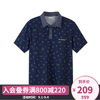 经典款Columbia哥伦比亚户外男城市户外休闲Polo衫AE0700 465 L(180/100A)