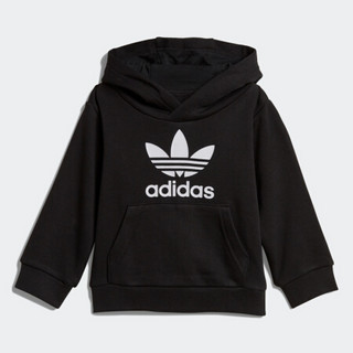 阿迪达斯官网 adidas 三叶草 TREFOIL HOODIE 婴童装套装DV2809 如图 74CM