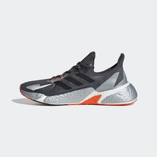 阿迪达斯官网 adidas X9000L4 男女鞋跑步运动鞋FY2348 灰/银/一号黑 44(270mm)
