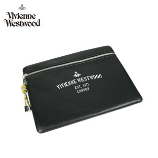 VIVIENNE WESTWOOD(薇薇安威斯特伍德) 奢侈品西太后包包手拿包  VW44030024HLY30F1  黑色