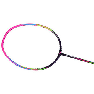 李宁官网羽毛球拍WindStorm72碳纤维轻装72g高磅30紫粉色AYPM198 紫粉 000