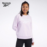Reebok运动经典CL F VECTOR CREW女子休闲套头衫GJR53 FJ3296_粉色 A/L