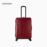 CALVIN KLEIN/CK 硬箱旅行拉杆行李箱24寸 LH414AC8 607-酒红色