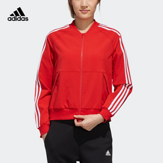 阿迪达斯官网adidas WV BOMBER 3S女装运动型格立领拉链夹克外套FK3510 如图 S