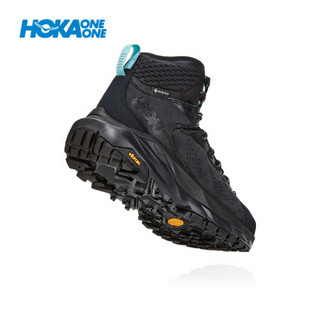 HOKA ONE ONE女卡哈KAHA GTX户外高帮防水军靴登山徒步鞋新品  1112031  黑色/深砂灰 5.5/225mm