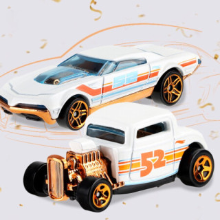 商品风火轮(hot wheels)男孩儿童合金小车 隐藏款车模 52周年珠光系列