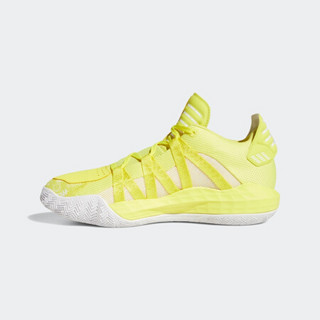 阿迪达斯官网 adidas Dame 6 GCA 男鞋利拉德6场上篮球运动鞋EH2073 黄/白/黄 44.5(275mm)