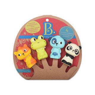 比乐 B.toys玩具婴儿安抚手指玩偶儿童手偶 音乐动物指套 BX1739Z