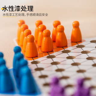 得力(deli)飞行棋跳棋多功能游戏棋 男孩女孩儿童桌游益智早教玩具 小孩生日礼物 18646