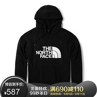 TheNorthFace北面针织上衣情侣户外舒适保暖上新|4NEQ JK3/黑色 L