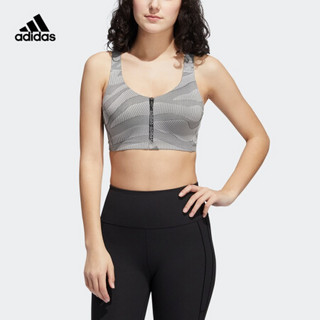 阿迪达斯官网 adidas SFI UNENG BRA 女装高强度训练运动内衣FT3137 黑色/印花 75A(165/72A)