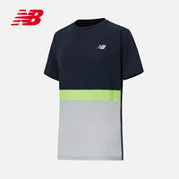 New Balance NB官方2020新款男款AMT03207T恤针织圆领短袖透气舒适运动T恤 EM1 L