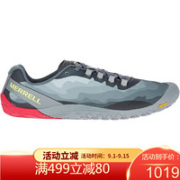 Merrell迈乐男鞋赤脚鞋透气网眼减震舒适低帮运动鞋29191M Grey 10