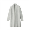 MUJI 無印良品 女士针织开衫 W9AA052 浅灰色 XS-S