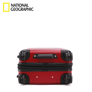 国家地理NATIONAL GEOGRAPHIC旅行箱拉杆箱男女轻便万向轮登机箱密码箱28可扩展 黑色 24寸