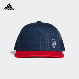 阿迪达斯官方 adidas SPIDERMAN CAP 小童训练帽EC3039 学院藏青蓝/学院藏青蓝/银金属 OSFM