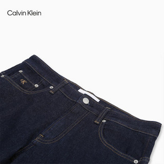 CK Jeans 2020秋冬新款 男装基础款系列合体版牛仔裤 J316253 1AP-黑色 32