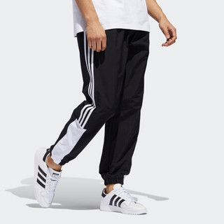 adidas ORIGINALS GLOBE TP 男子运动长裤 GD2090 黑色/白色 L