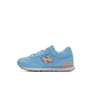 New Balance nb童鞋 女童4~14岁 绑带儿童运动鞋YC515SM 蓝色 YC515SM 32.5