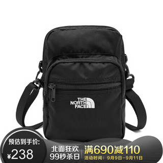 TheNorthFace北面2020春季单肩背包通用款户外|C099 JK3/黑色 5升/215*155*115mm