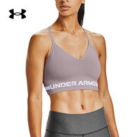 安德玛官方UA Seamless女子运动内衣—低强度Under Armour1357719 粉色667 L