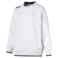 PUMA彪马女款卫衣Chase休闲上衣576812 白色Puma White M