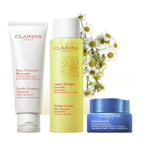 CLARINS 娇韵诗 基础温和三件套装礼盒装（洗面奶 爽肤水 面霜）