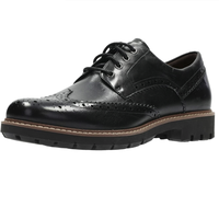 Clarks 其乐 男士布洛克雕花休闲皮鞋