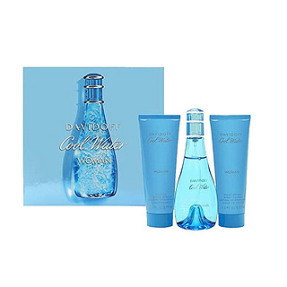 Davidoff 大卫杜夫 冷水海洋女士香水礼盒 (淡香水EDT100ml+润肤露75ml+沐浴露75ml)