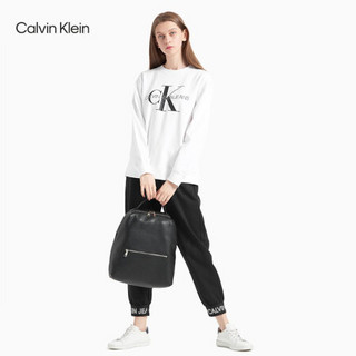 CK Jeans 2020秋冬新款 女包潮玩LOGO系列双肩包 DH2440P2100 001-黑色 ST ST