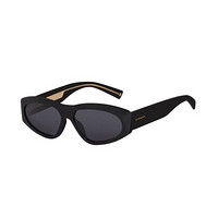 GIVENCHY纪梵希男女同款太阳眼镜复古猫眼框架开车司机镜时尚流行 黑框